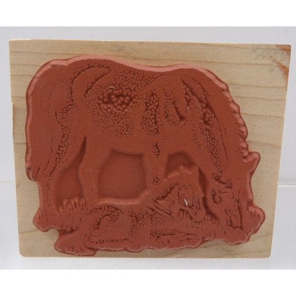 Horse & Colt Stamp G1876 VTG ©1999 PSX Designs Detailed Realistic - Picture 2 of 2